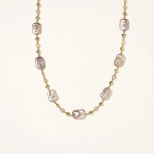 Iridescent Pearl Chain