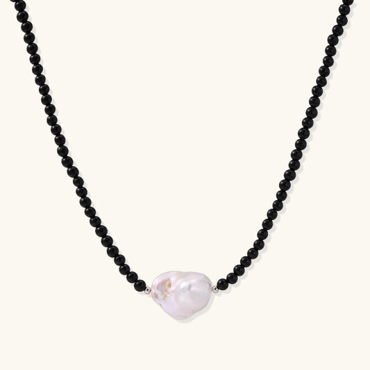 Midnight Pearl Necklace
