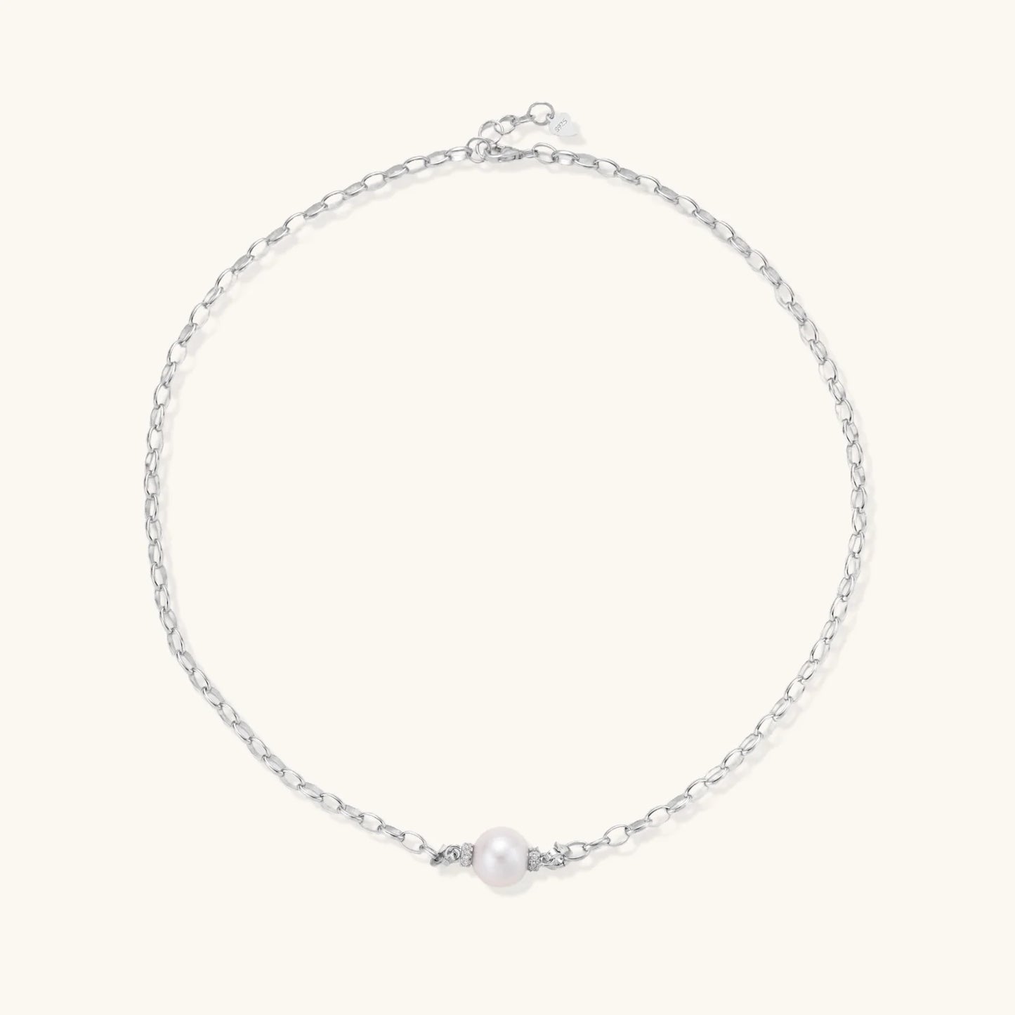 Luna Pearl Chain Necklace